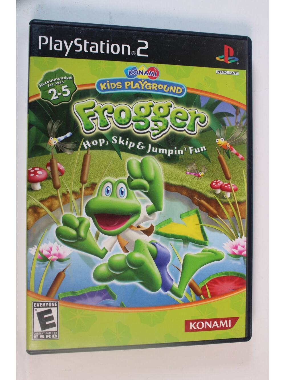 Frogger Hop Skip & Jumpin' Fun PlayStation 2 PS2 Complete Kids Playground Konami